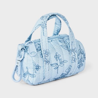 Брелоки Art Class Girls' Floral MIni Duffle Bag Charm - art class™ Blue — фото 2