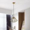 Livex Lighting Geometric Shade 1 - Light Pendant in  Antique Brass - 2 of 4