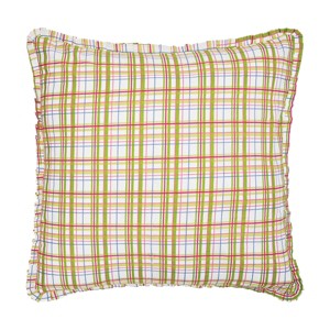 C&F Home 26" x 26" Priscilla White Cotton Euro Sham - Machine Washable - 1 of 1