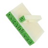 Unique Bargains Office Detachable 0-9 Digits Numerals Stamp Set 0.3" x 0.2" - 4 of 4