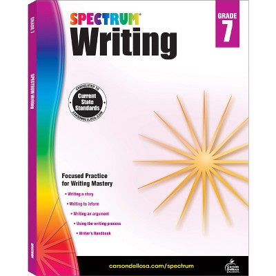 Spectrum Math Workbook, Grade 7 - (paperback) : Target