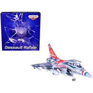 Dassault Rafale C Fighter Jet "Regiment de Chasse 2/30 Normandie-Niemen" 75th Anniversary Ed 1/72 Scale Model by Panzerkampf - 1 of 4