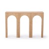 Plank+Beam 47" Aria Console Table, Solid Wood Entryway Table, Foyer Tables, Narrow Console Tables - 4 of 4