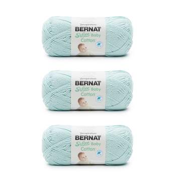 Bernat Softee Baby Antique White Yarn 3 Pack Of 141g/5oz Acrylic 3