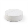 Fiberglass 31.49 Inch Round Coffee Table, Sturdy Fiberglass Table For Living Room No Assembly Required - 4 of 4