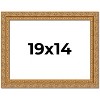 PosterPalooza | Contemporary Gold Picture Frame - UV Acrylic, Backing Board, Hanging Hardware Included - 2 of 4