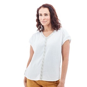 Aventura Clothing Women's Kelford Embroidered Lightweight Top - 1 of 4