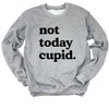 Simply Sage Market Women's Graphic Sweatshirt Not Today Cupid - 3 of 4