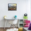 Stupell Industries Construction Trucks Skyline Floating Frame Canvas Art - 3 of 4