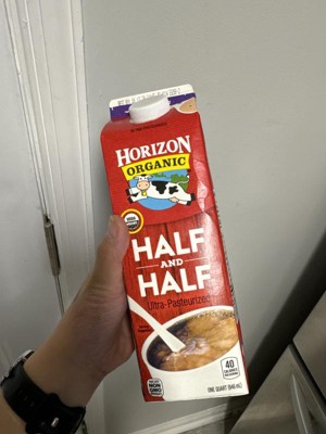 Horizon Organic® Half & Half Cream, 1 qt - Ralphs
