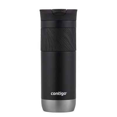 Contigo Byron 2.0 16oz Stainless Steel Travel Mug With Snapseal Lid And  Grip Gunmetal : Target