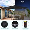 Sonkuki 10x6.5 ft LED Rectangular Patio Market Umbrella 3-Year-Non-Fading - 4 of 4