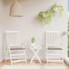 Garden Chair Cushions 2 pcs Taupe 19.7"x19.7"x1.2" - 2 of 4