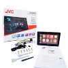 JVC® KW-V660BT 6.8-In. Double-DIN In-Dash DVD Receiver with Bluetooth®, Apple CarPlay™, Android™ Auto, and SiriusXM® Ready in Black - 4 of 4