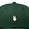 Dalix Lil Peace Sign Embroidered Cotton Cap Outdoor Dad Hat Womens - 2 of 4