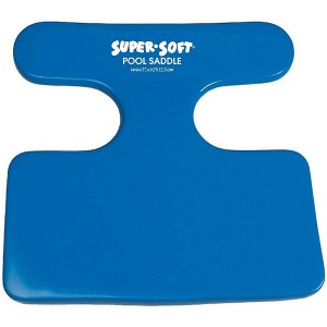 TRC Recreation Super Soft Foam Water Saddle Pool Lounger Float, Bahama Blue - 1 of 3