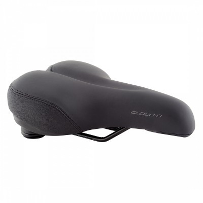 Cloud 9 Unisex Commuter Bicycle Comfort Seat Black Steel Rails