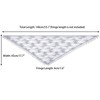 INSPIRE CHIC Women's Crochet Tassel Triangle Shawl Fashion Scarves - 3 of 4