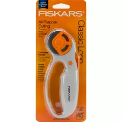 Fiskars Classic Comfort Loop Rotary Cutter 45mm-Gray