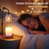 Angel Sar Candle Warmer Lamp with Timer, Dimmable Height Adjustable Electric Wax Melt Warmer for Scented Jar Candles, Flameless Heater Lamp for Home - 2 of 4