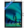 Trends International Aurora Borealis Framed Wall Poster Prints - 3 of 4
