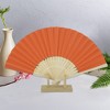 Unique Bargains Halloween Christmas Portable DIY 7-Inch Blank Folding Fan 1 Pc - 4 of 4