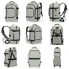 Hynes Eagle 40L Dry-Wet Travel Backpack Wristlet Wallet Set-Green - 4 of 4