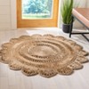Natural Fiber NFB253 Hand Woven Indoor Rugs - Safavieh - 2 of 3