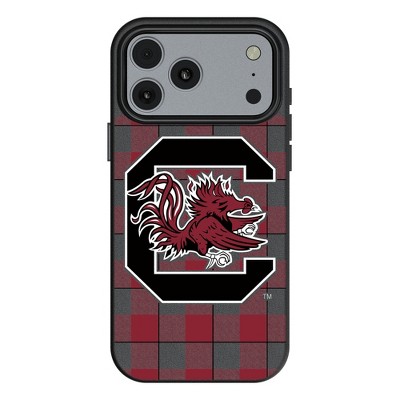 NCAA SEC Universities Plaid MagSafe Compatible Cell Phone Case for Apple iPhone 17 Series
