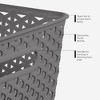 Y-Weave Medium Decorative Storage Basket - Brightroom™ - image 4 of 4