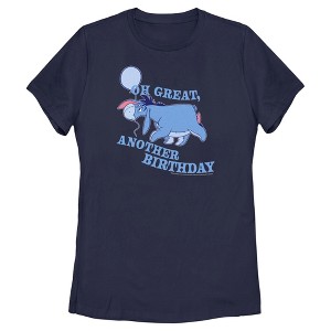Women's Winnie the Pooh Eeyore Oh Great Another Birthday T-Shirt - 1 of 4