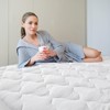 Aoibox Full XL Mattress Pad Waterproof Quilted Mattress Protector Deep Pocket Fitted Cover White Up to 14 Inch - 4 of 4