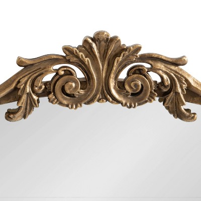 Arendahl Baroque Gold Arch 40'' Wall Mirror