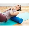 Sol Living 36" x 6" High-Density Foam Roller for Muscle Recovery & Exercise - Blue - 2 of 4