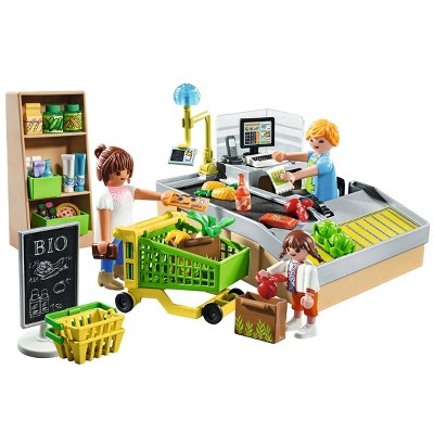Playmobil Organic Supermarket Building Set