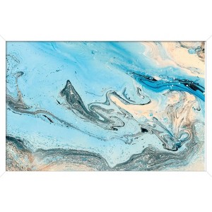 Trends International Frosted Art Trend - Marble Framed Wall Poster Prints - 1 of 4