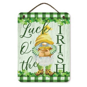 Courtside Market Luck O' The Irish 12x16 Hanging Artboard with Twine - 1 of 3