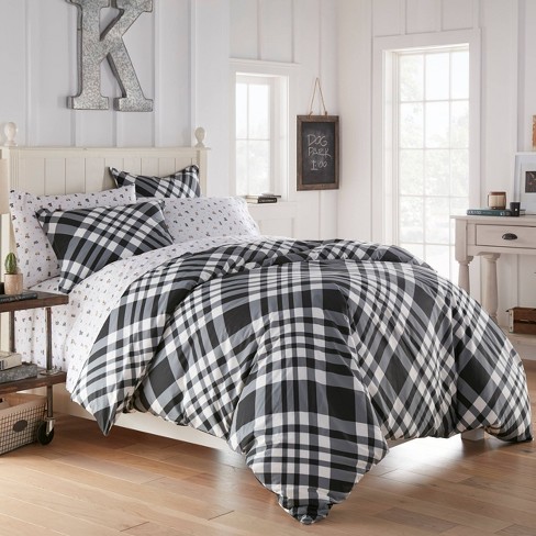 black and white comforter sets queen size