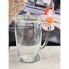 2.75 Quarts Water Pitcher with Lid, Oval Halo Design Unbreakable Plastic Pitcher, Drink Pitcher, Juice Pitcher with Spout BPA Free - 3 of 4