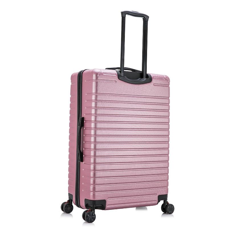InUSA Deep Lightweight Hardside Large Checked Spinner Suitcase, 6 of 17