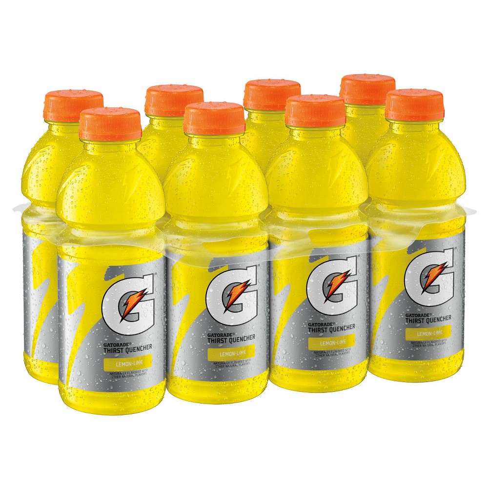 UPC 052000208054 product image for Gatorade Lemon Lime Sports Drink - 8pk/20 fl oz Bottles | upcitemdb.com