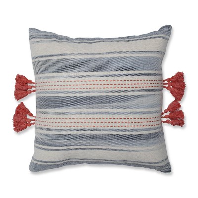 18.5"x18.5" Ombre Tracks Throw Pillow - Pillow Perfect
