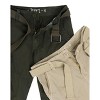 Raw X Kids and Boys 100% Cotton Belted Twill Cargo Shorts 8-18 - 4 of 4