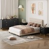7-Drawer Dresser for Bedroom – 53.5” Wide Modern Chest with Golden Metal Handles & Legs, Large Organizer - 3 of 4