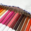 Wrapables Pencil Roll Organizer, Colored Pencil Wrap Pouch (72 slots), Horses & Maidens - 4 of 4