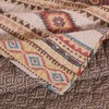 Greenland Home Fashions 1904CTHR Phoenix Tan Throw, 50x60 Inches - 2 of 4