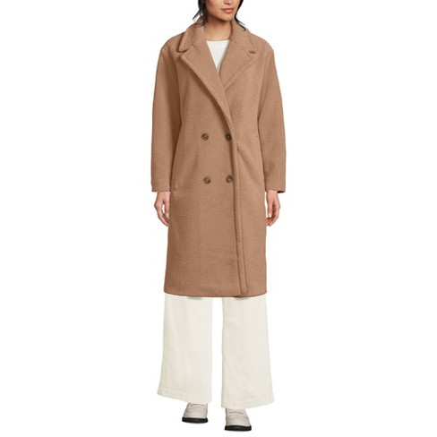 Lands' End Women's Teddy Collared Coat - image 1 of 4