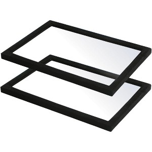 2-Piece Stackable 24-Grid Jewelry Organizer Tray Set for Multiple Jewelry Types - 1 of 4