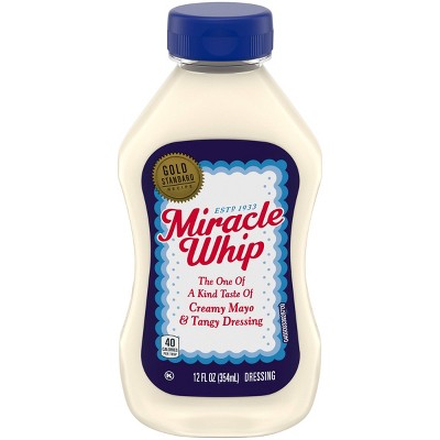 Miracle Whip Original Squeeze Bottle - 12oz