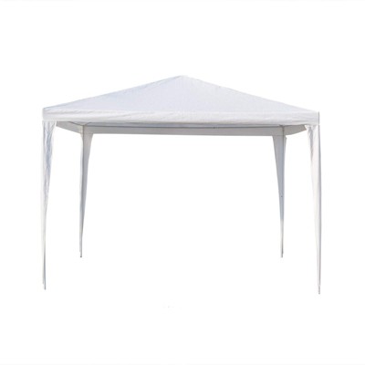 10 ft. x 10 ft. Gazebo Folding Waterproof Event Tent w/ 3 Sides Vent Easy Setup UV Protection Instant Canopy Outdoor Use
